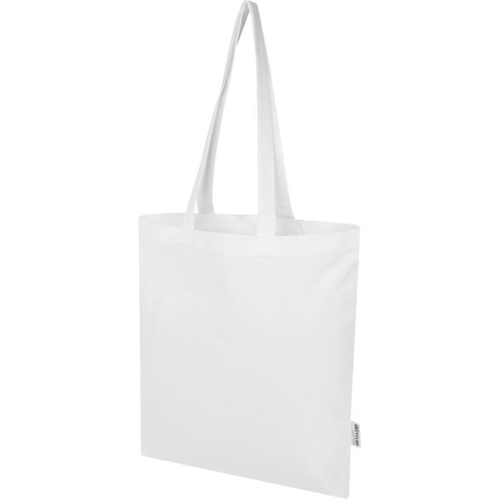 Peru Blend 180 g/m² mulepose af GRS genvundet bomuld 7 L-Hvid