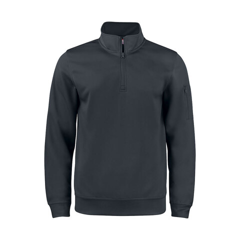 CLIQUE Basic Active Half Zip - Spun Dyed-Sort