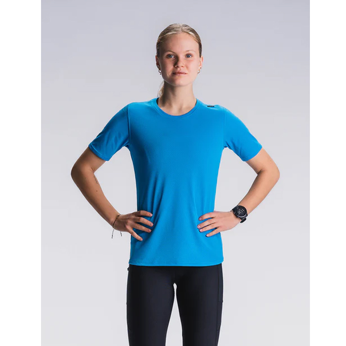 FUSION Womens Run T-Shirt-Turquoise