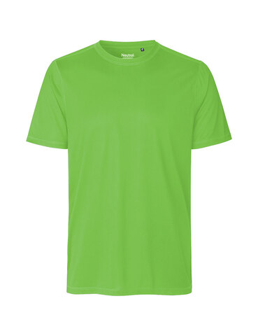 NEUTRAL Performance T-shirt, 100% Genanvendt Polyester-Lime