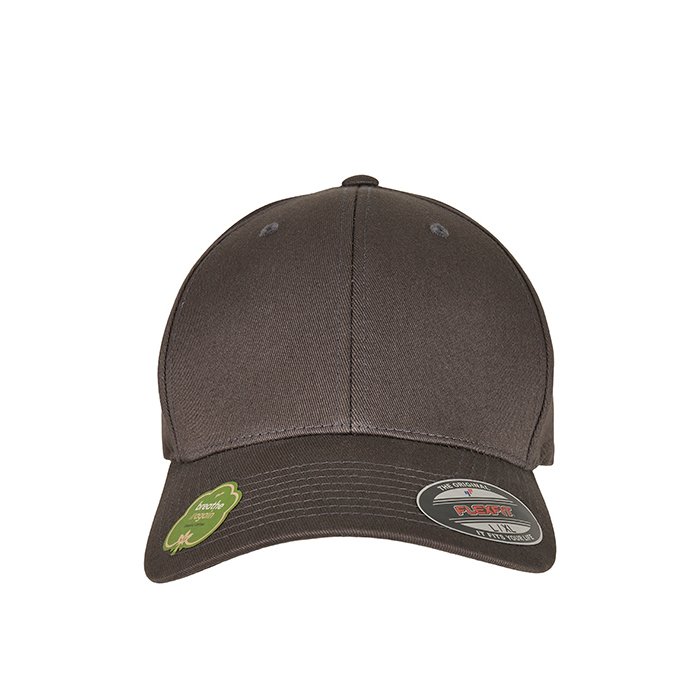 FLEXFIT- Organic Cotton Cap-Mørkegrå
