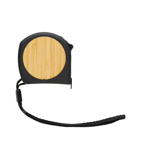 Målebånd 5M/19mm i bambus & genanvendt RCS plast-