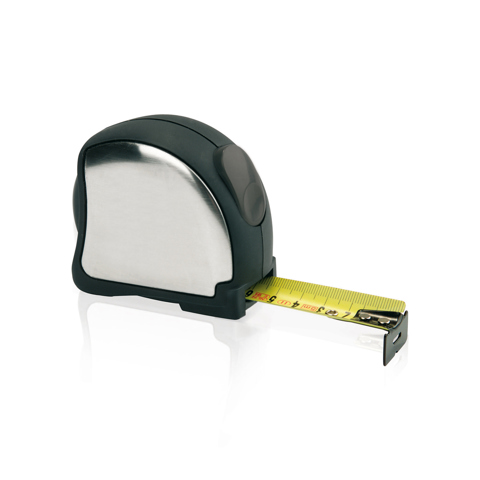 Målebånd i rustfrit stål - 5m/25mm-
