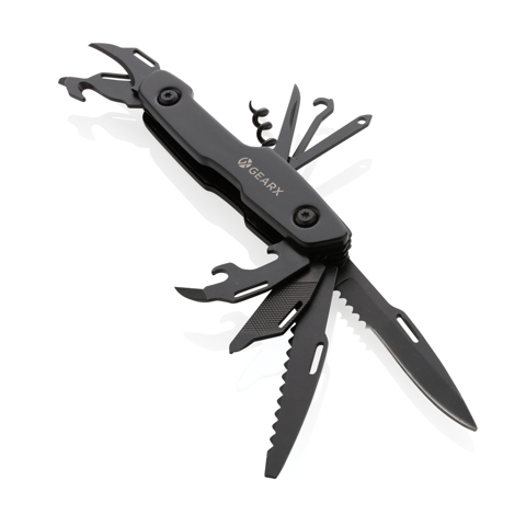 Gear X multifunktionel kniv, sort-