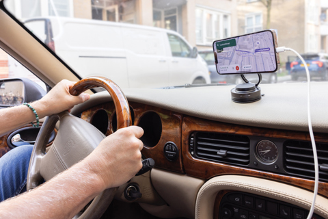 Terra 360 RCS universalholder til mobiltelefoner af genanvendt aluminium-