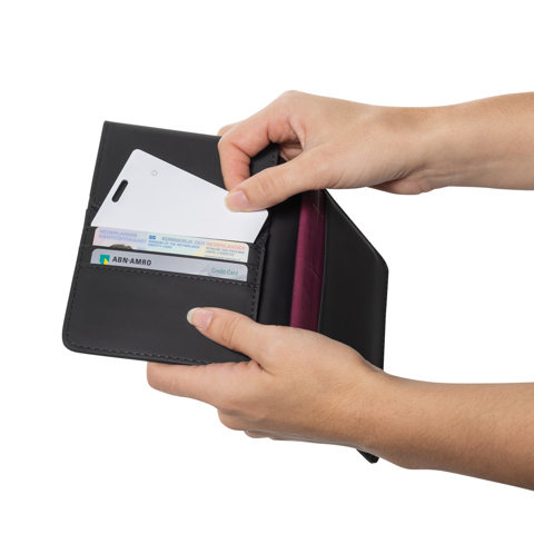 Findit Dual RCS rplastic ultratyndt sporingskort, genopladelig.-