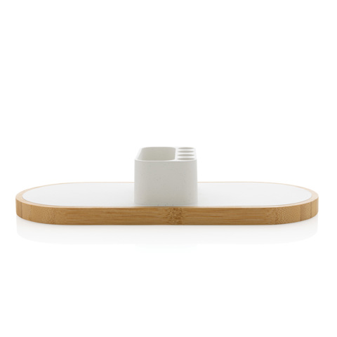 Ontario 10W dual trådløs oplader i RCS rplastic-Hvid