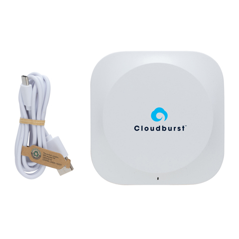 Oregon RCS 10W trådløs oplader i genanvendt plast og kork, brun-Brun