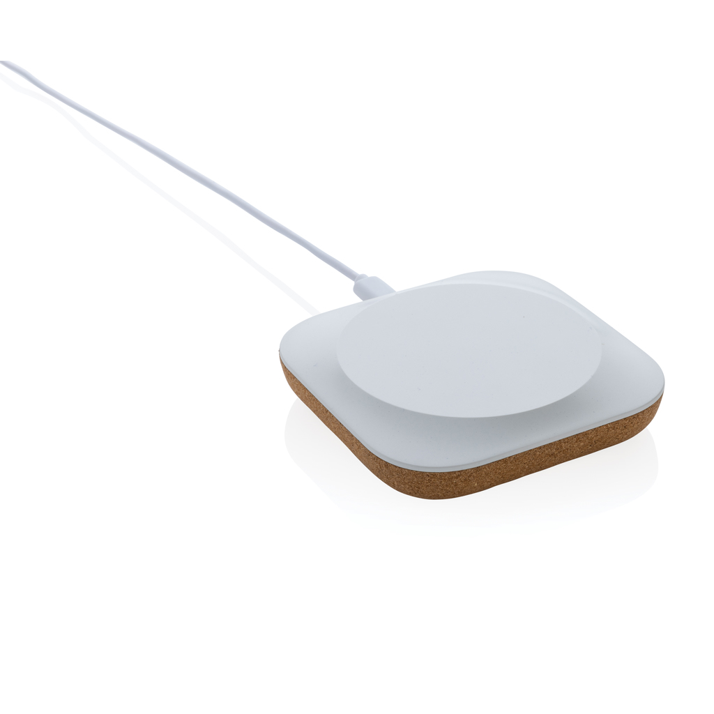 Oregon RCS 10W trådløs oplader i genanvendt plast og kork, brun-Brun