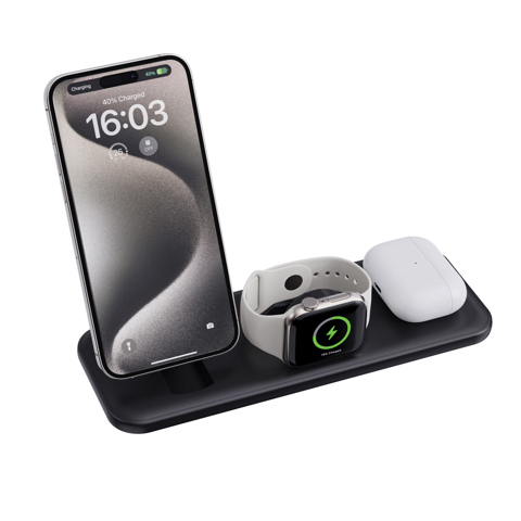 Urban Vitamin Torrance RCS  3 i 1 magnetisk 15W oplader-