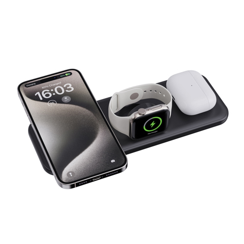 Urban Vitamin Torrance RCS  3 i 1 magnetisk 15W oplader-