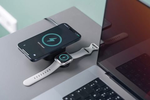 Urban Vitamin Goleta 2-i-1 15W magnetisk trådløs oplader-