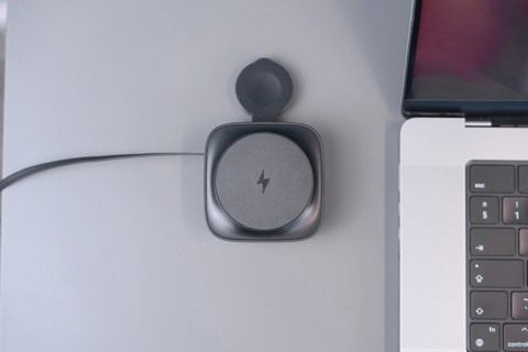 Urban Vitamin Goleta 2-i-1 15W magnetisk trådløs oplader-