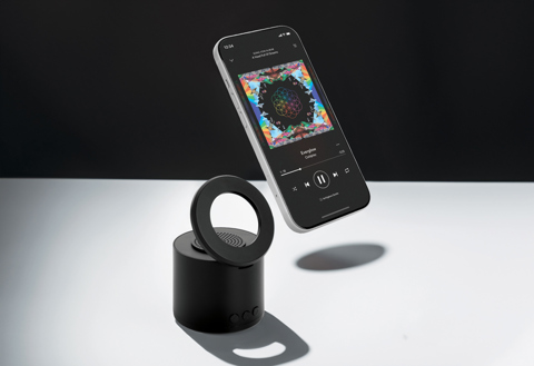 Magpulse RCS genanvendt plast 3W højttaler, magnetisk holder-