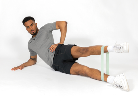 Fitnessbånd i pose - 4 stk.-Sort