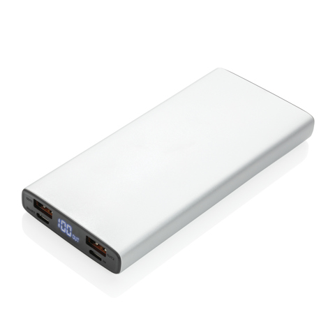 Aluminium PD powerbank 18W 10.000 mAh