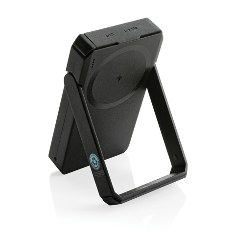 Skywave 5000 mAh 10W trådløs solcelle powerbank i RCS rplast-