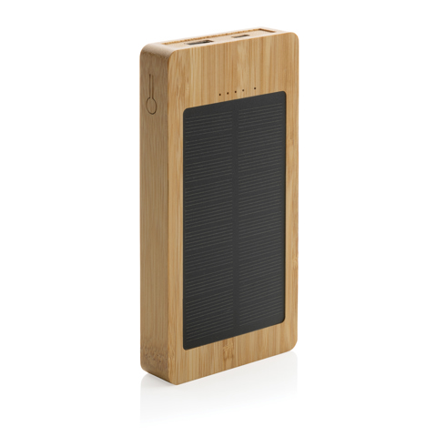 Sunwick 10.000 mAh bambus solar Powerbank-