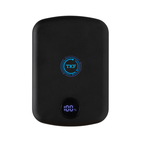 MagBoost RCS magnetisk 5000 mah powerbank i genanvendt plast-Sort