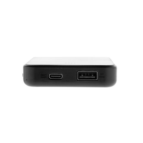 Boostcore RCS powerbank i genanvendt plast 5.000 mAh med USB-
