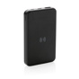 RCS genanvendt plastik wireless powerbank 5.000 mAh 5W - Sort