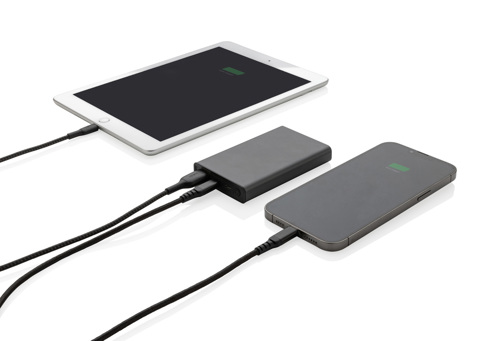 Terra RCS powerbank i genbrugsaluminium 5.000 mAh-