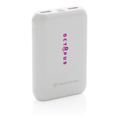 Urban Vitamin Alameda 10.000 mAh 18W PD powerbank-Hvid