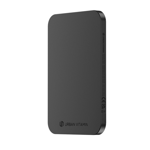 Urban Vitamin Burbank RCS plast/alu 3.000 mAh powerbank-Sort