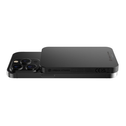 Urban Vitamin Richmond RCS plast/alu 5.000 mAh powerbank-Sort