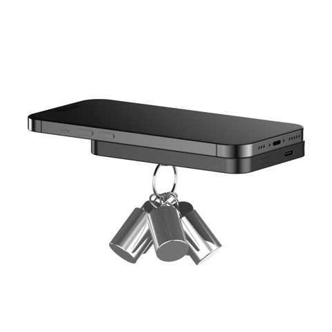 Urban Vitamin Richmond RCS plast/alu 5.000 mAh powerbank-Sort