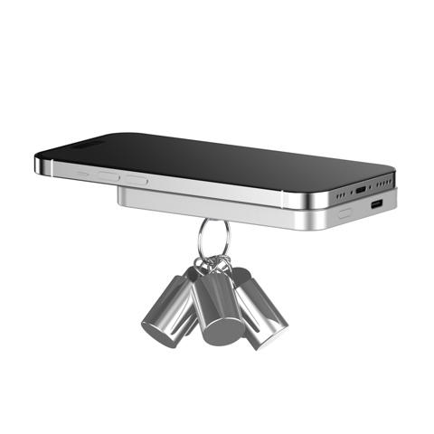 Urban Vitamin Richmond RCS plast/alu 5.000 mAh powerbank-Hvid