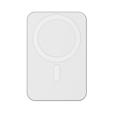 Urban Vitamin Richmond RCS plast/alu 5.000 mAh powerbank-Hvid