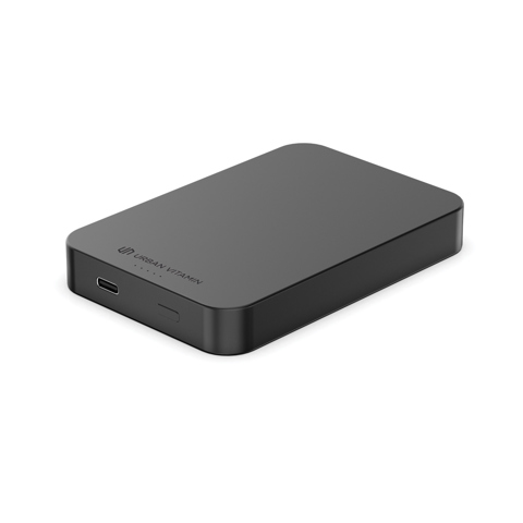 Compton RCS genbrugsplast/aluminium 10.000 mAh powerbank-Sort