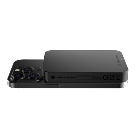 Compton RCS genbrugsplast/aluminium 10.000 mAh powerbank-Sort