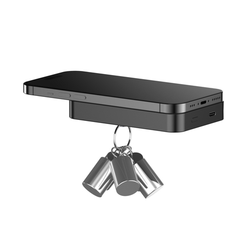 Compton RCS genbrugsplast/aluminium 10.000 mAh powerbank-Sort