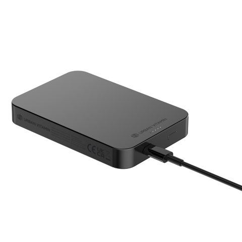 Compton RCS genbrugsplast/aluminium 10.000 mAh powerbank-Sort