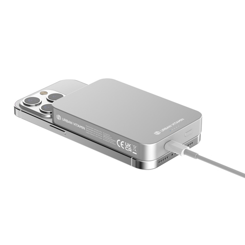 Compton RCS genbrugsplast/aluminium 10.000 mAh powerbank-Hvid