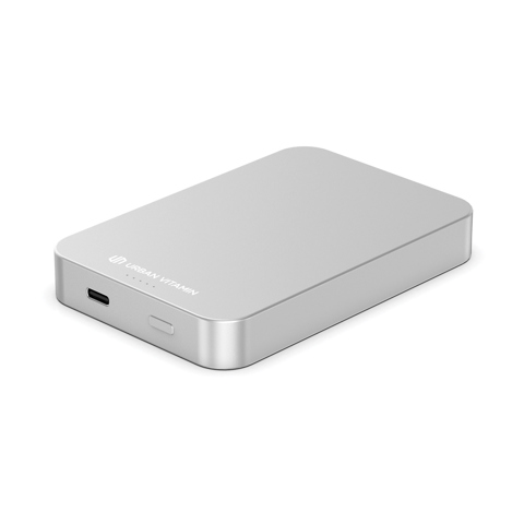 Compton RCS genbrugsplast/aluminium 10.000 mAh powerbank-Hvid