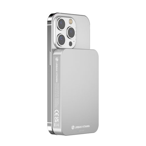 Compton RCS genbrugsplast/aluminium 10.000 mAh powerbank-Hvid