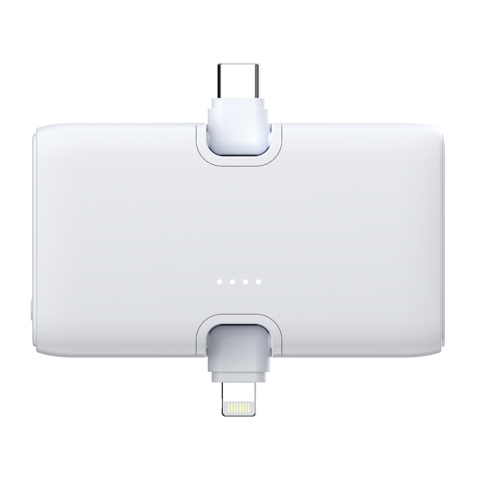 Urban Vitamin Los Angeles 20W PD powerbank i RCS plast-Hvid