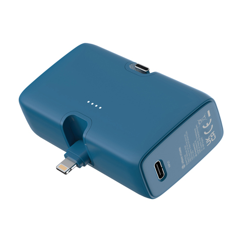 Urban Vitamin Los Angeles 20W PD powerbank i RCS plast-Blå