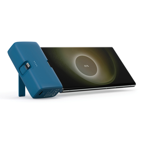 Urban Vitamin Los Angeles 20W PD powerbank i RCS plast-Blå