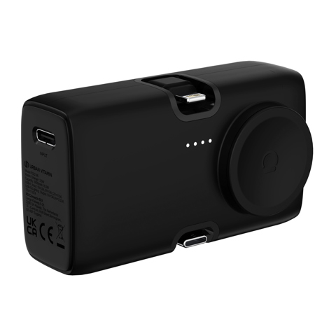 Urban Vitamin San Diego 20W PD powerbank i RCS rplastic-Sort