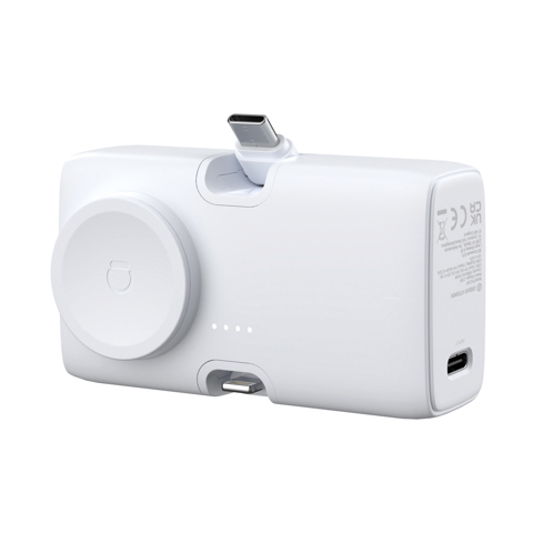 Urban Vitamin San Diego 20W PD powerbank i RCS rplastic-Hvid