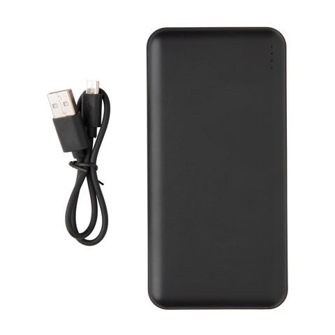 High Density 10.000 mAh lomme powerbank - BSCI-Sort