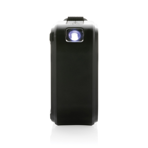 Sunwave trådløs 3W solar højttaler i RCS genanvendt plast, sort-Sort