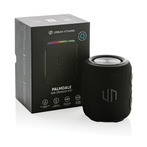 Urban Vitamin Palmdale RCS rplastic 16W højttaler IPX7-