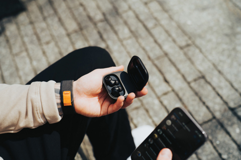 Lakewood reparable øretelefoner i RCS genanvendt materiale-