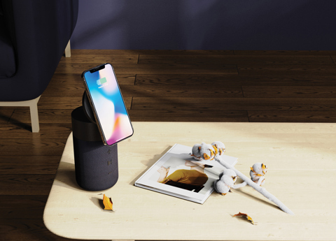 Urban Vitamin Anaheim 10W højttaler/15W oplader RCS RPET/ABS-