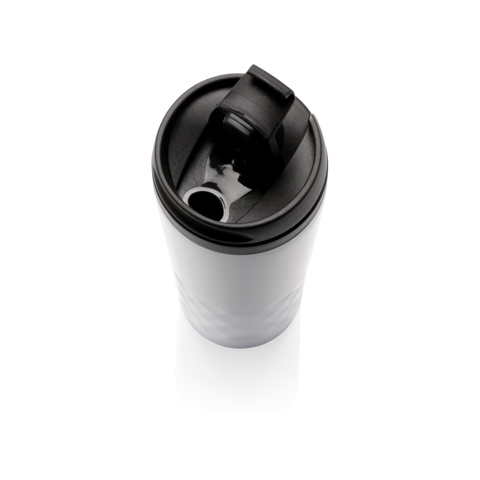 Geometrisk krus (300 ml)-Hvid